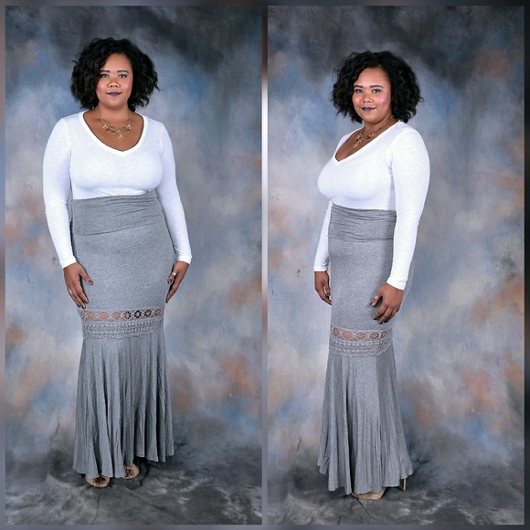 Dresses & Skirts - 🌟🌟New Arrival Plus Size Mermaid Maxi Skirt 🌟🌟